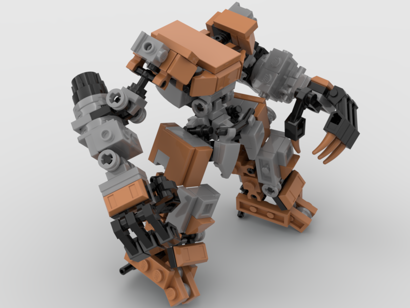 Đồ Chơi Lắp Ráp Robot Moc Mech Digg