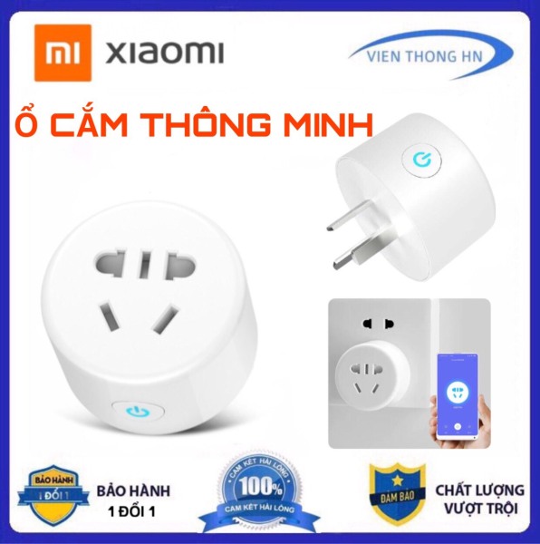 Ổ cắm wifi thông minh  Xiaomi Gosund kết nối mi home điều khiển từ xa hẹn giờ - Vien Thong HN
