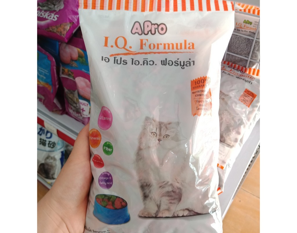 Thức Ăn Hạt Cho Mèo Apro IQ Formula Gói 500g