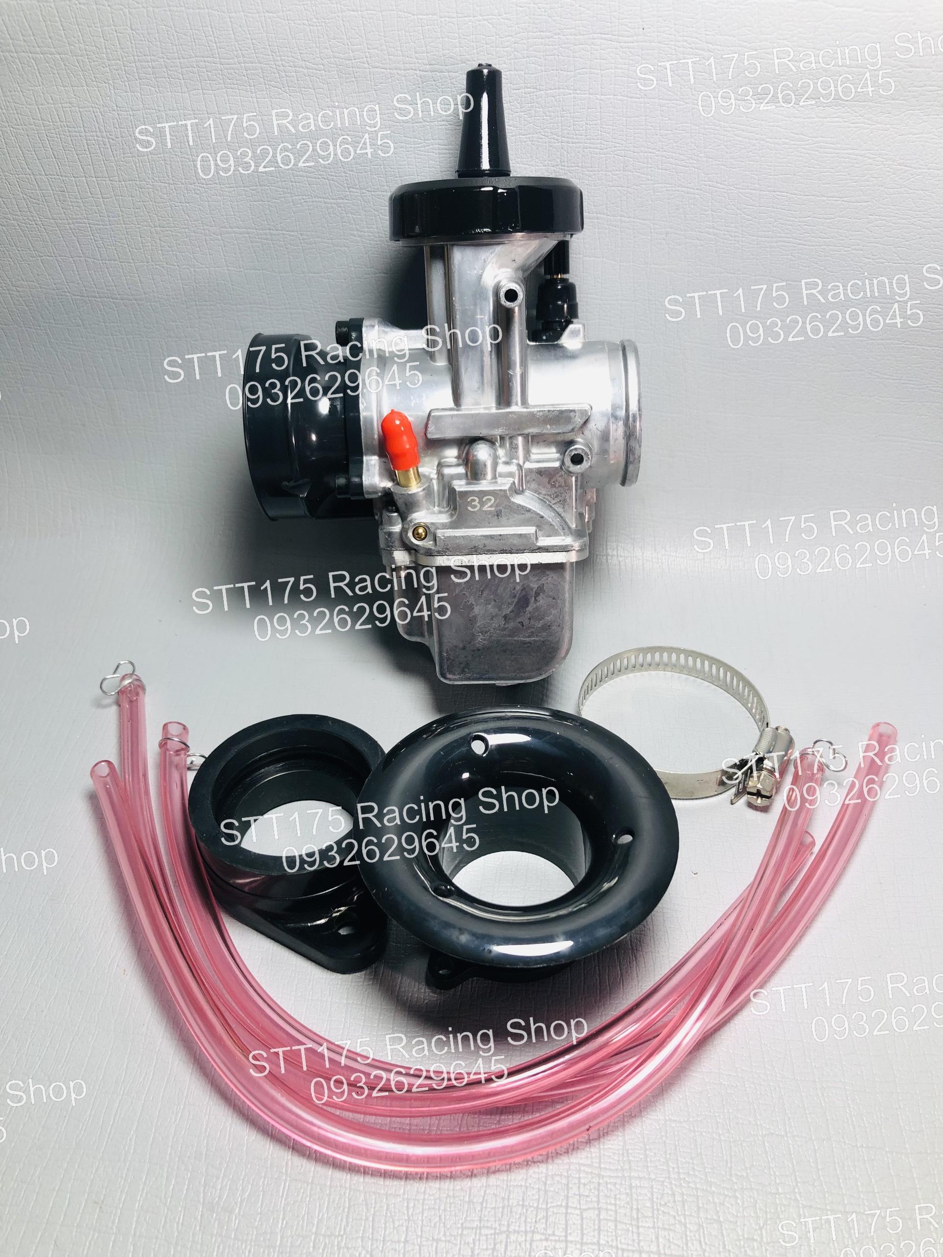 BÌNH XĂNG CON nắp chao KSR - Họng 32mm