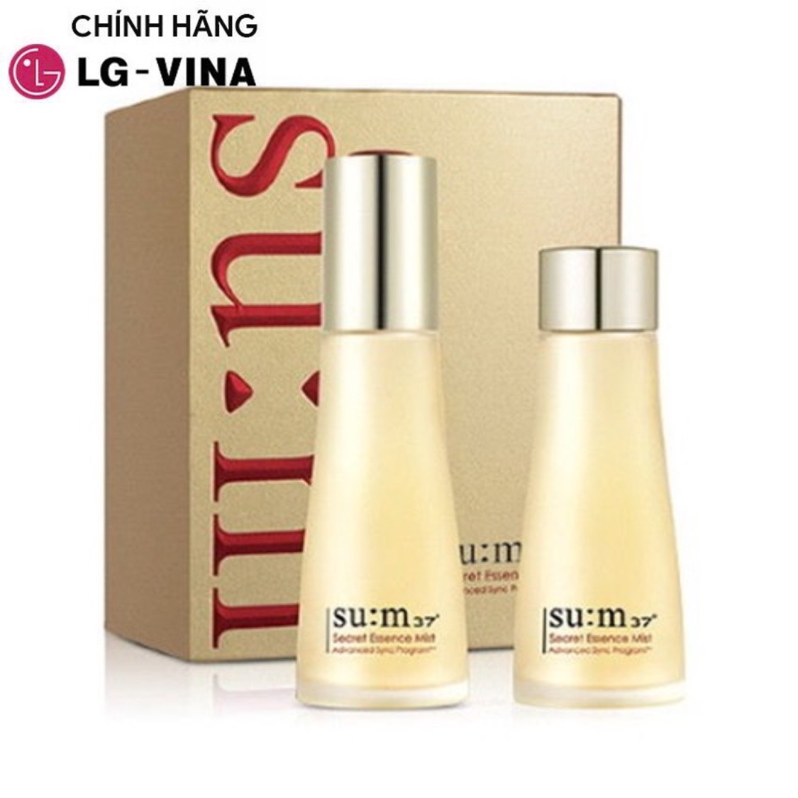 Xịt khoáng nước thần Su:m37 Secret Essence Mist 60mlx2