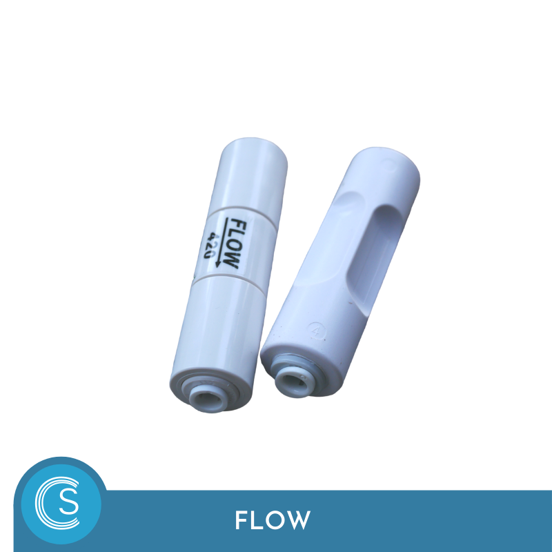 Van nước thải máy lọc nước - van flow 400 ren trong