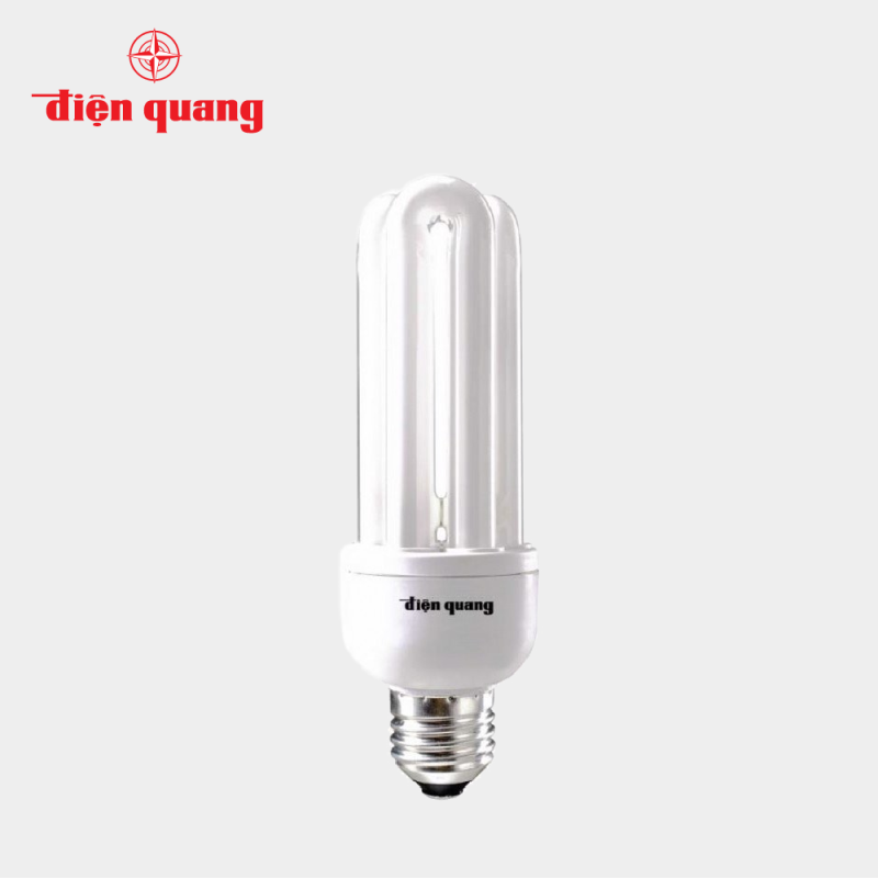 Đèn Compact CSN Điện Quang ĐQ-CFL-3U-T4-18W-DL-B22