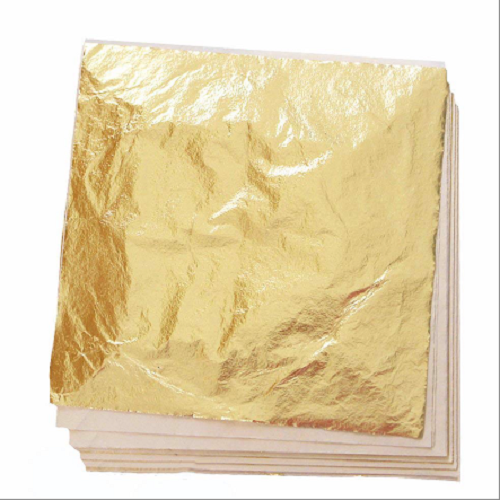 100 Lá Dát Vàng Ý 18K (9cm X 9cm) - Trường Thịnh Sài Gòn