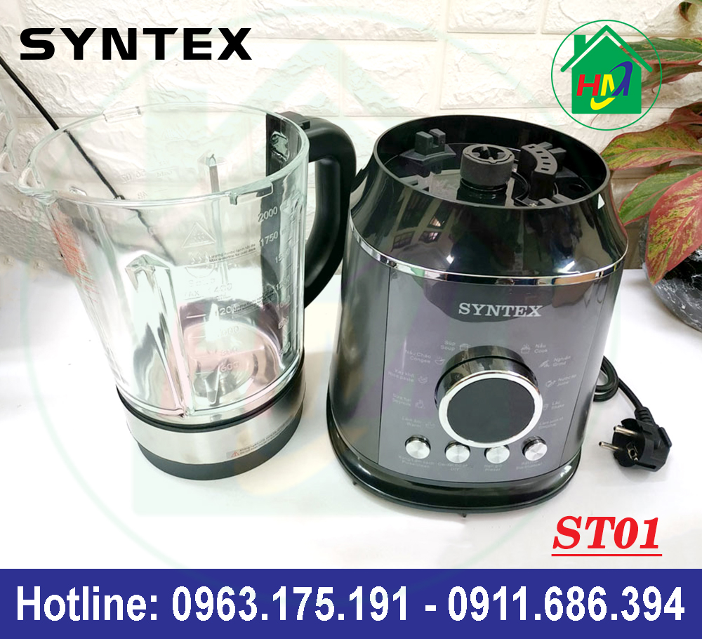 Máy Làm Sữa Hạt Xay Nấu Đa Năng Syntex ST01