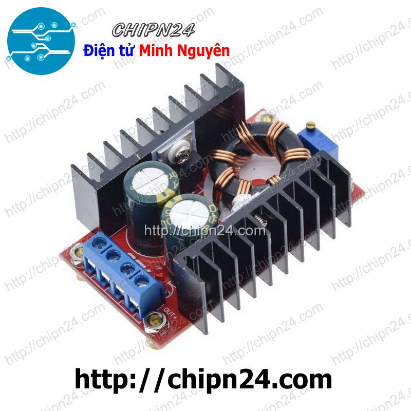 Mạch nguồn tăng áp 150w 10v-32v lên 12v-35v