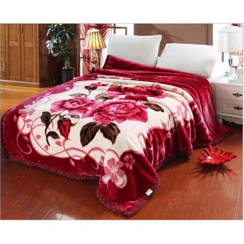 [FREESHIP MAX + MÃ GIẢM GIÁ] - chăn lông len cao cấp loại 5kg 2mx2m2
