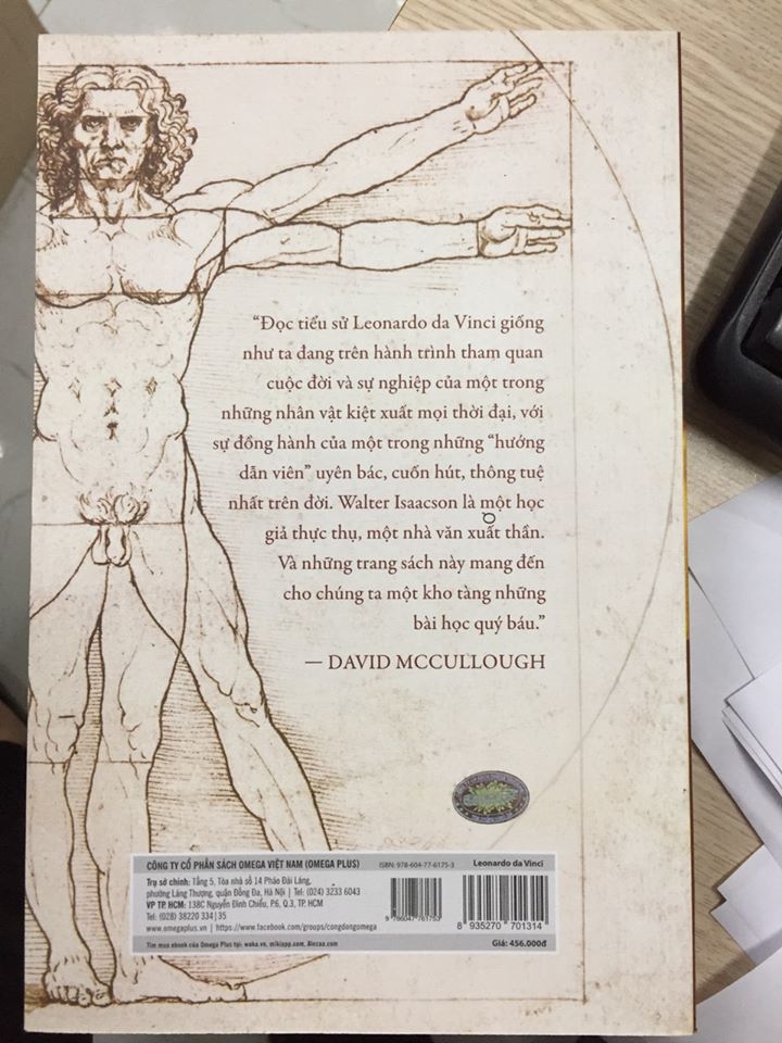 Sách- Leonardo Da VinCi (Bìa Mềm)