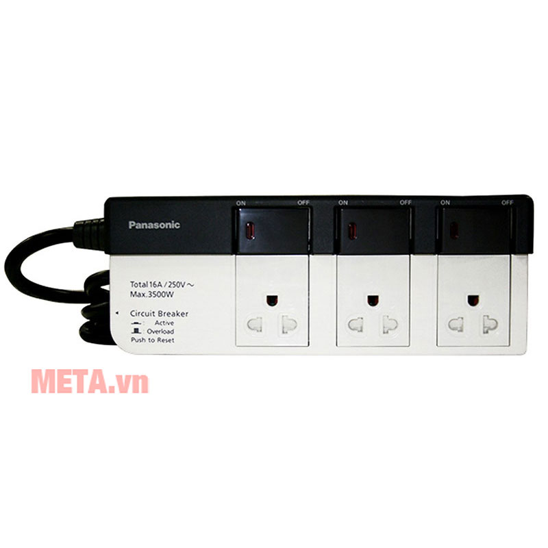 ( BH 12 tháng ) Ổ cắm có dây Panasonic WCHG28334 [HÀNG CHÍNH HÃNG]