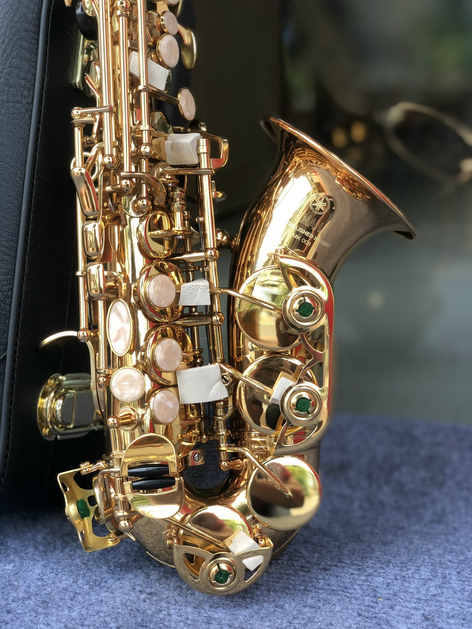 Kèn saxophone soprano cong Yamaha MK-008