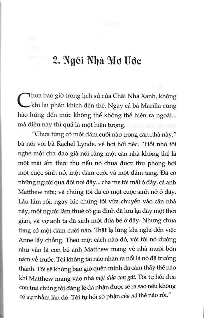 Tiểu thuyết - Anne tóc đỏ và Ngôi Nhà Mơ Ước