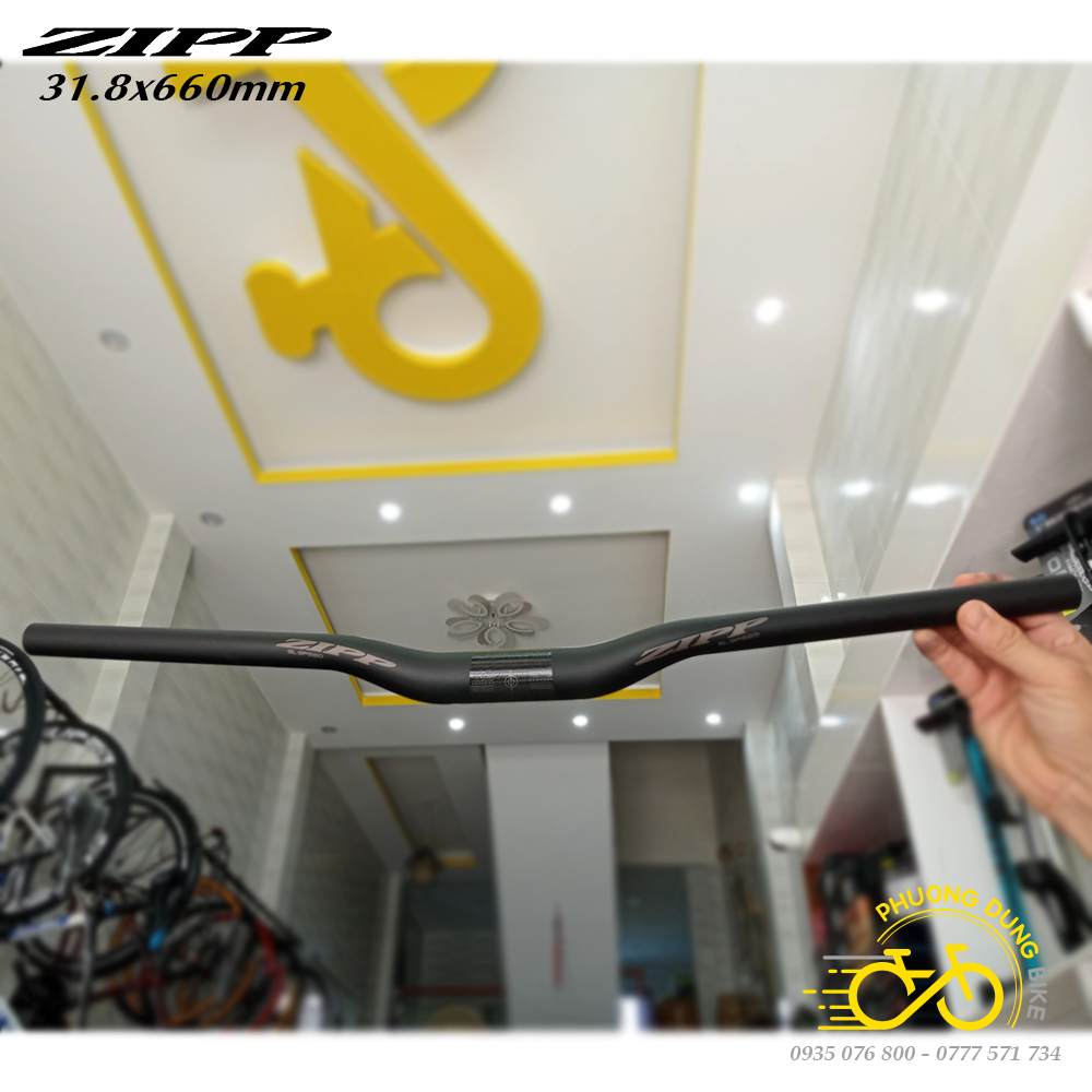 Ghi đông ngang carbon t800 xe đạp zipp 31.8x660mm