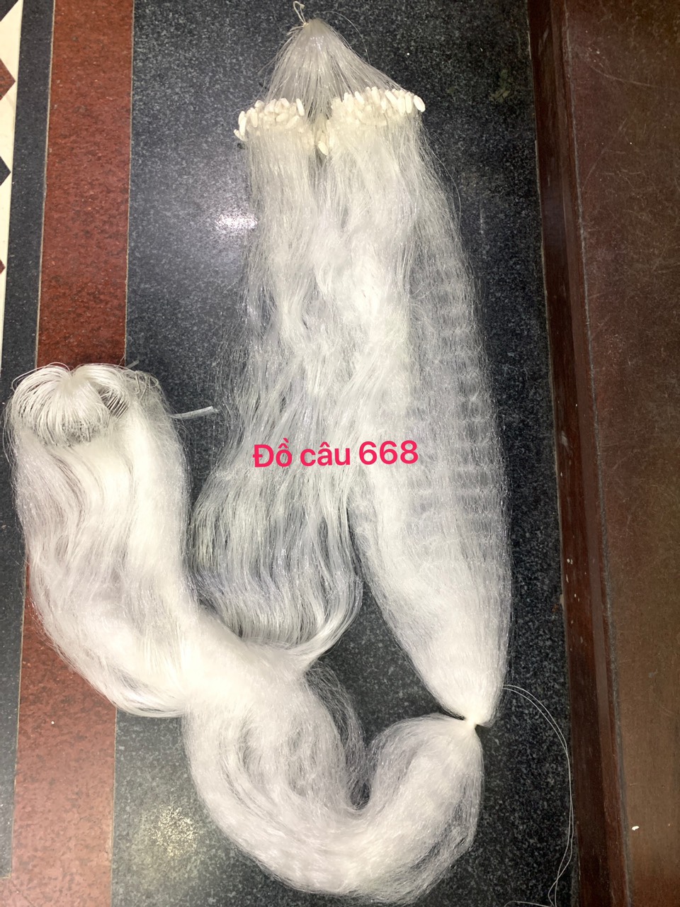 LƯỚI ĐÁNH BẮT CÁ 3 MÀN , mắt 6cm dài 42m hoặc 85m ( cá 0.2kg đến 2kg )