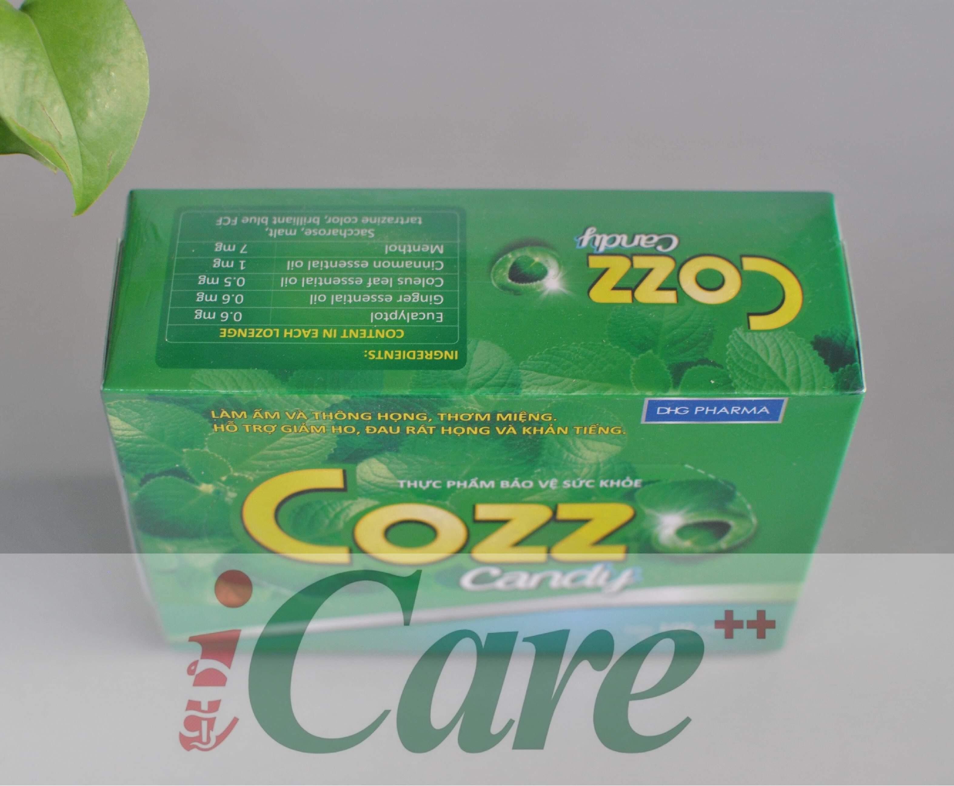 COZZ CANDY - KẸO NGẬM HO BẠC HÀ