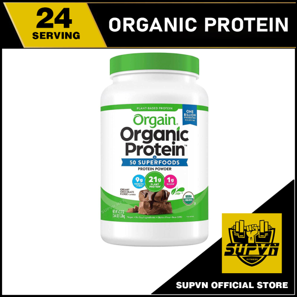 Orgain Organic Protein 1.20kg (2.70lbs) - Sữa Protein hữu cơ, đạm thực vật Orgain Organic Plant Based Protein Powder cao cấp