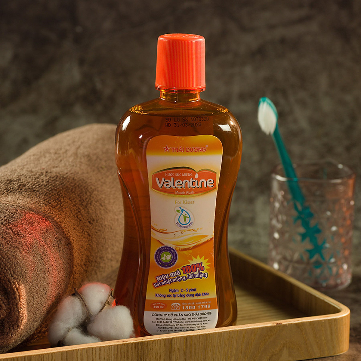 Nước Súc Miệng Valentine (500ml)