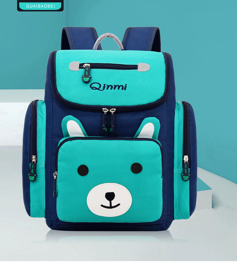 [GIẢM GIÁ SỐC] Balo cho bé trai và bé gái hình thỏ gấu kiểu dáng siêu đẹp cho học sinh cấp 1 từ lớp 2 đến lớp 5, cặp sách đi học chống thấm nước quai cặp êm mềm