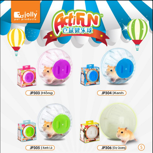 [HCM]Bóng Chạy Cho Hamster