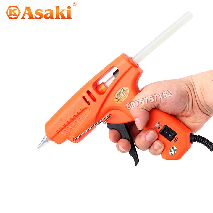 Máy bắn keo nến 2 chế độ 60-100W Asaki AK-9026