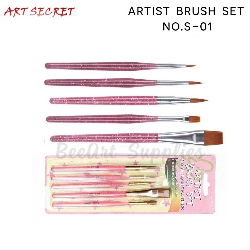 BỘ CỌ VẼ CƠ BẢN ART SECRET 5 CÂY