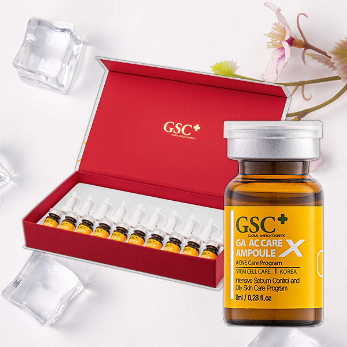 Tế Bào Gốc Trị Mụn GSC GA AC Care Ampoule