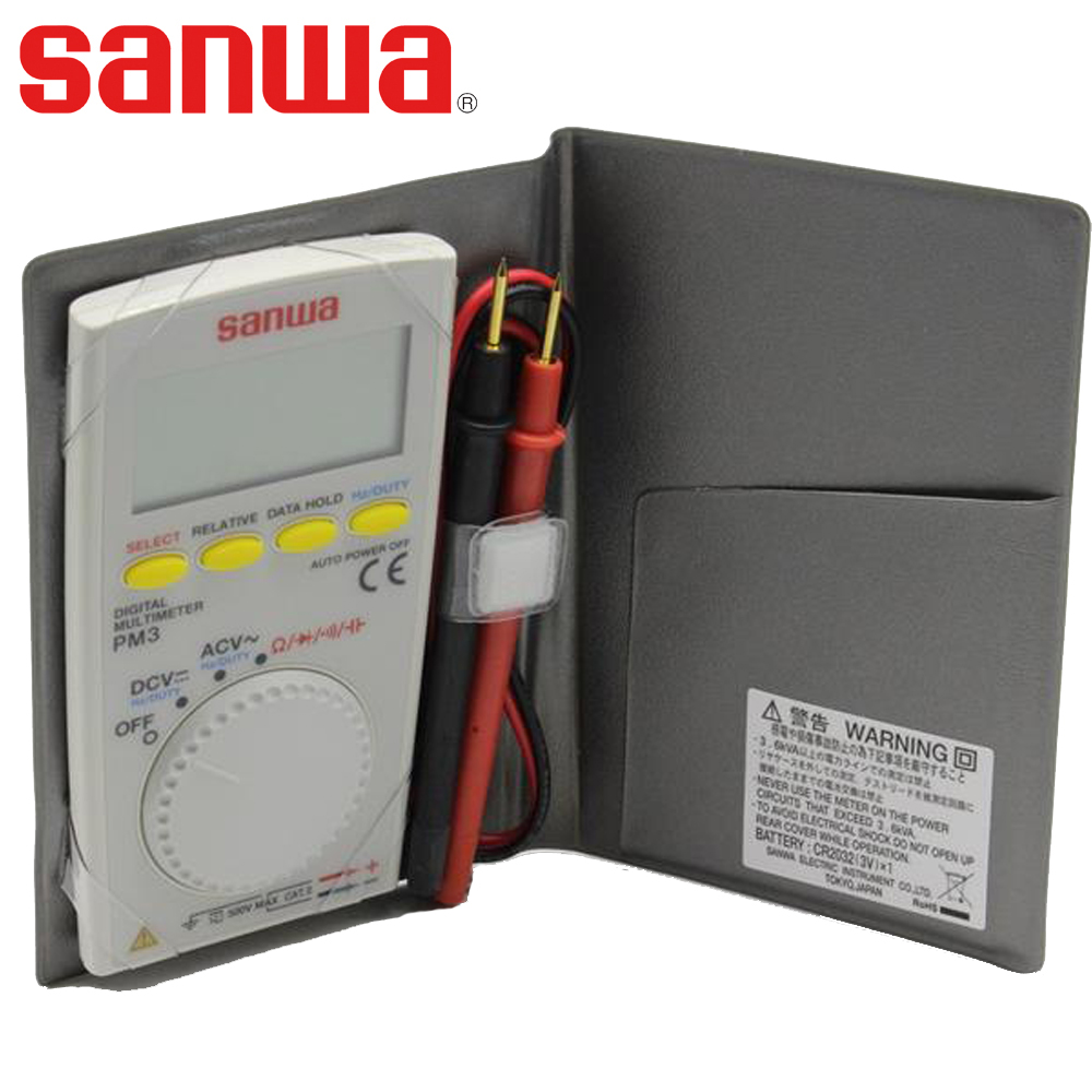 Sanwa PM3 Pocket Type Digital Multimeter