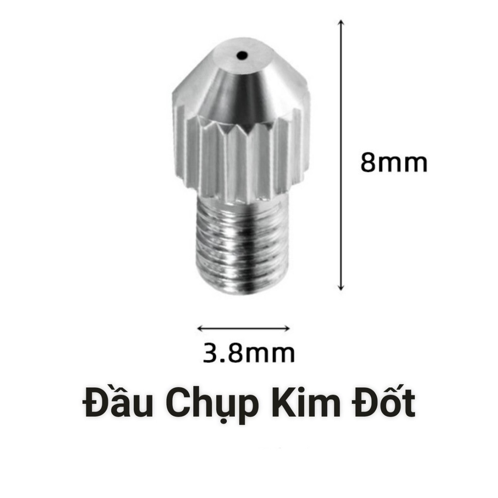 Đầu kim đốt mụn ruồi, mụn thịt, đầu kim đốt máy 5in1