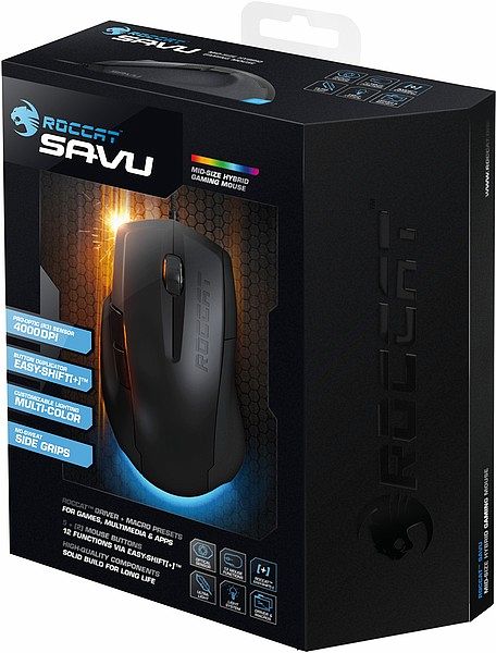 Chuột Roccat Savu (Đen)
