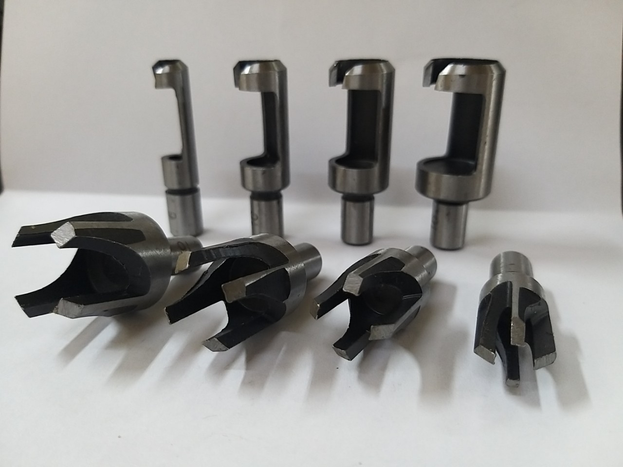 BỘ 8 MŨI KHOAN KHOÉT LẤY CHỐT GỖ, NÚT GỖ
