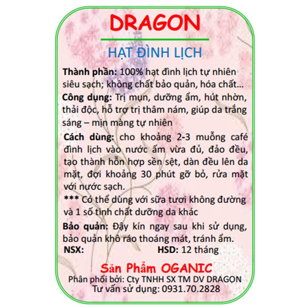 [HCM]Hạt Đình Lịch DRAGON 1kg