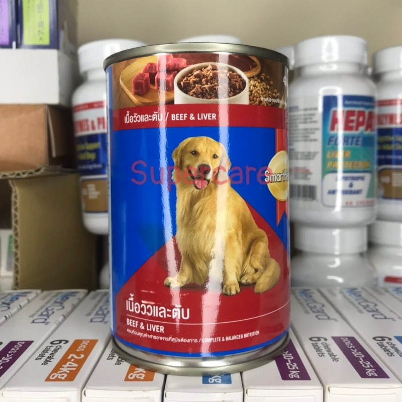 Pate Lon 400Gr Smart Heart Vị Thịt Bò