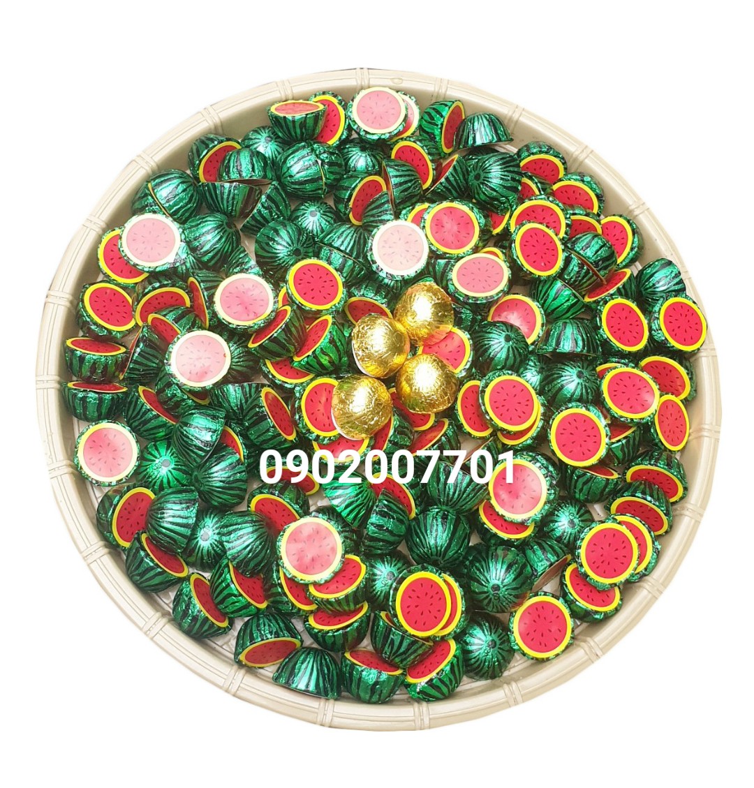 500g Socola dưa hấu Ngọc hân - chocolate-đồ ăn vặt-tết-bánh mứt tết