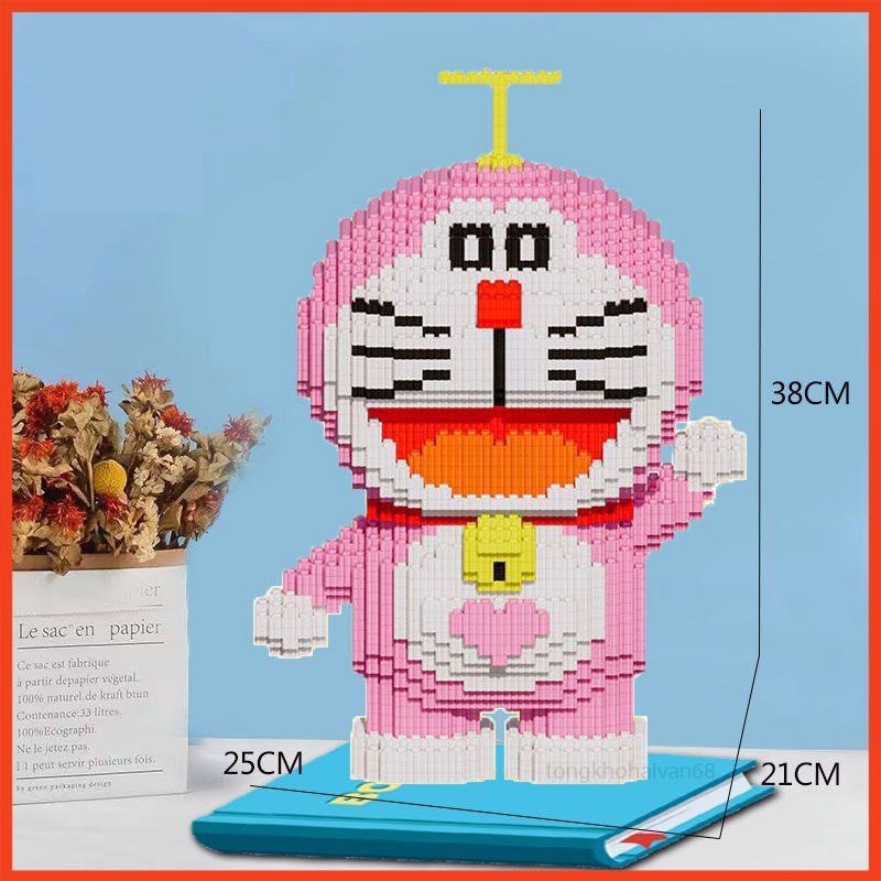 Đồ chơi lắp ráp mô hình Doraemon 38cm le.go doremon