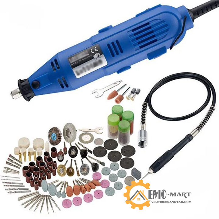 [FreeshipMAX] Bộ máy khoan mài mini đa năng v2