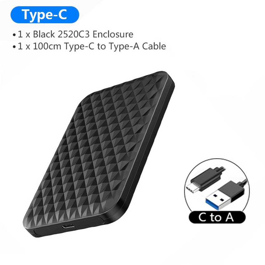 hộp đựng ổ cứng ORICO 2520C3 2.5 inch SATA 3.0 HDD BOX Bảo hành 12 Tháng 1 Đổi 1