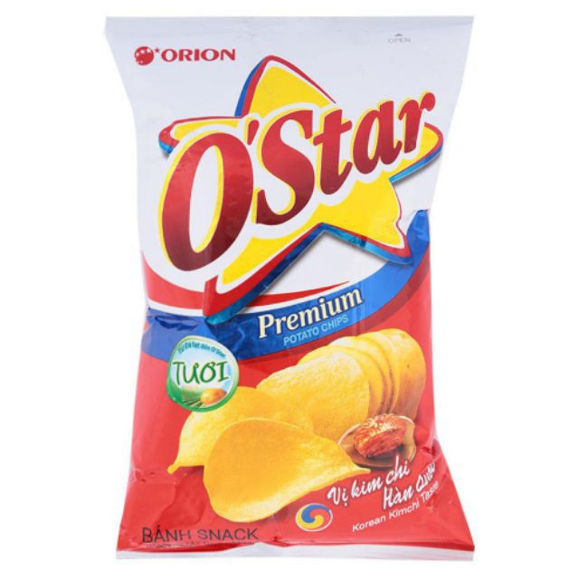 [Date dài] 10 gói Bim bim snack Ostar 28g các loại