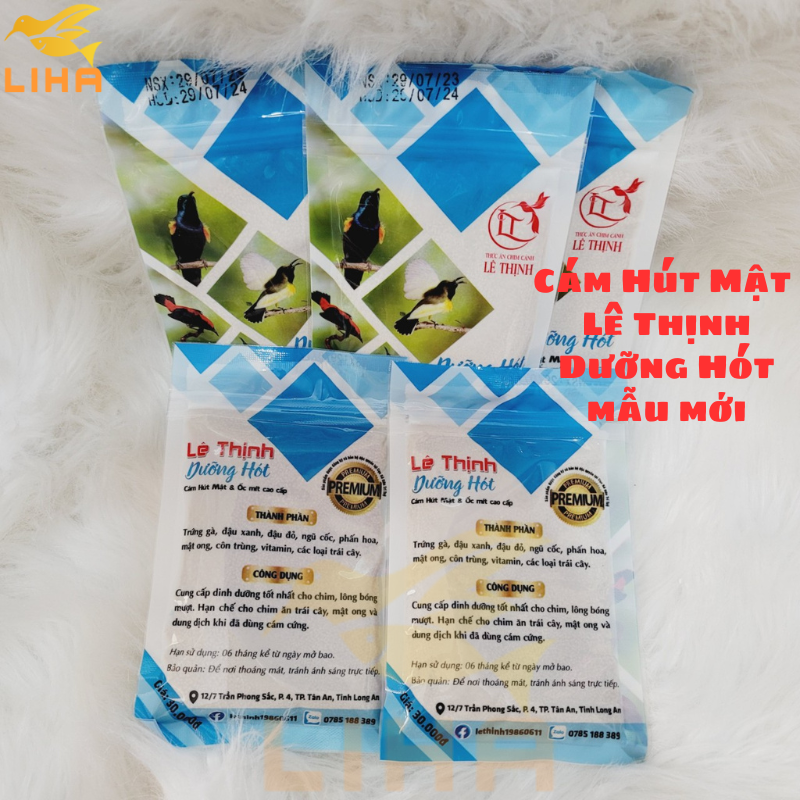 Cám Hút Mật, Sâu, Ốc Mít Lê Thịnh 100gr - Cám Lê Thịnh Cao Cấp