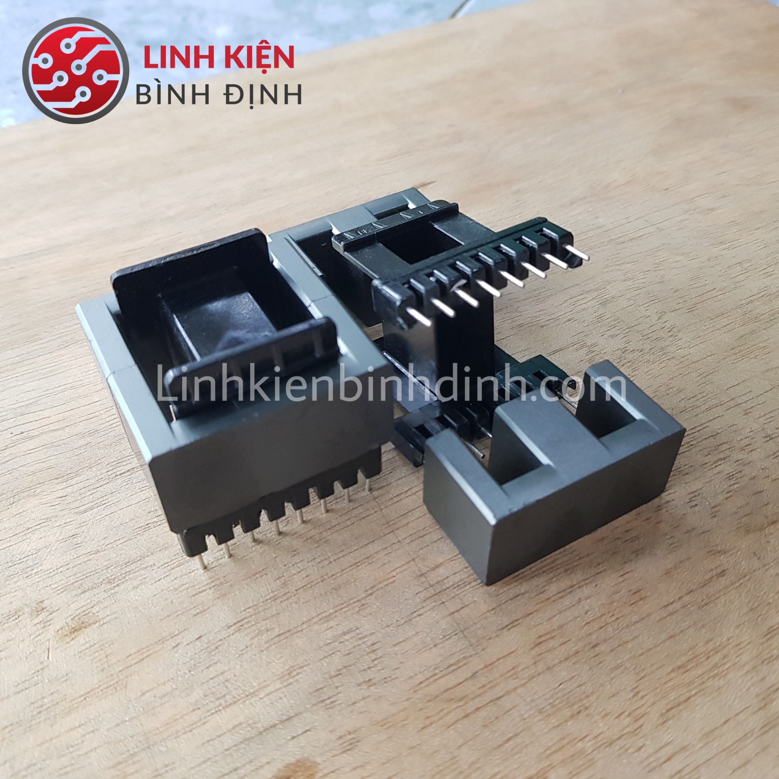 Biến áp xung E42 vuông nằm ( 8+8)