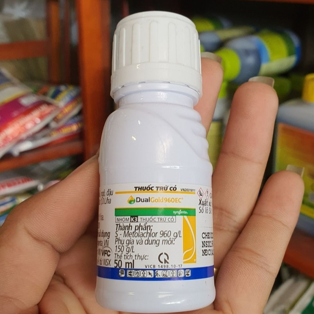 💎 Thuốc trừ cỏ Dual Gold 960EC (50ml) Syngenta Thụy sỹ (NEW)..📛