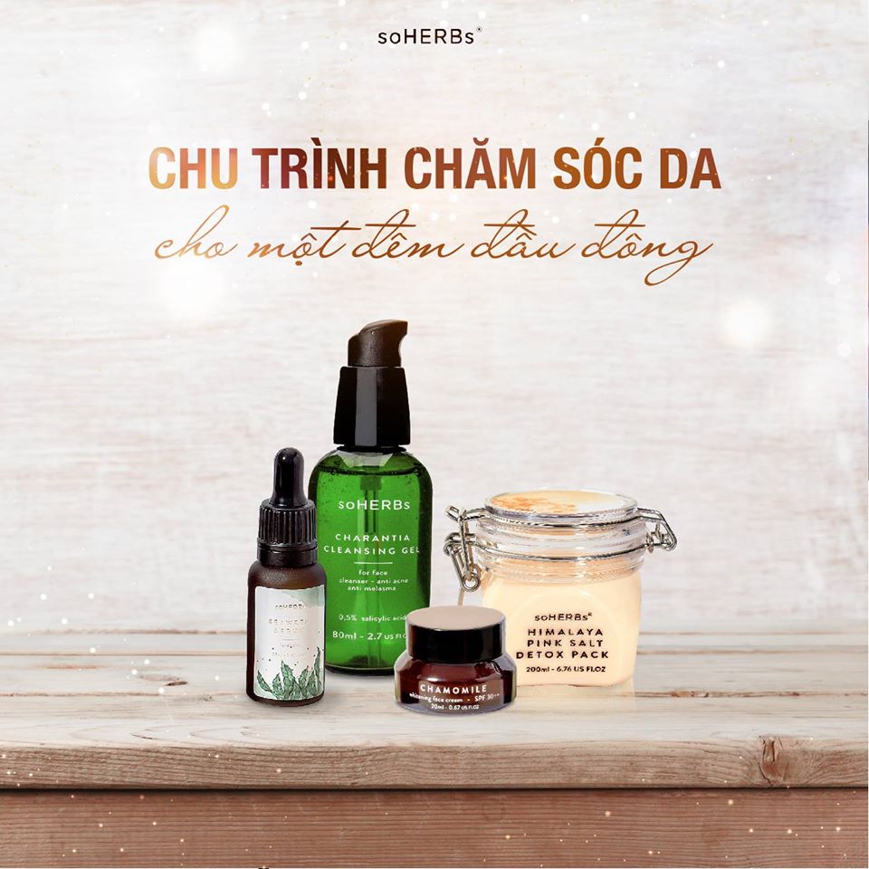 Sữa Rửa Mặt Soherbs sạch sâu giảm mụn 80ml