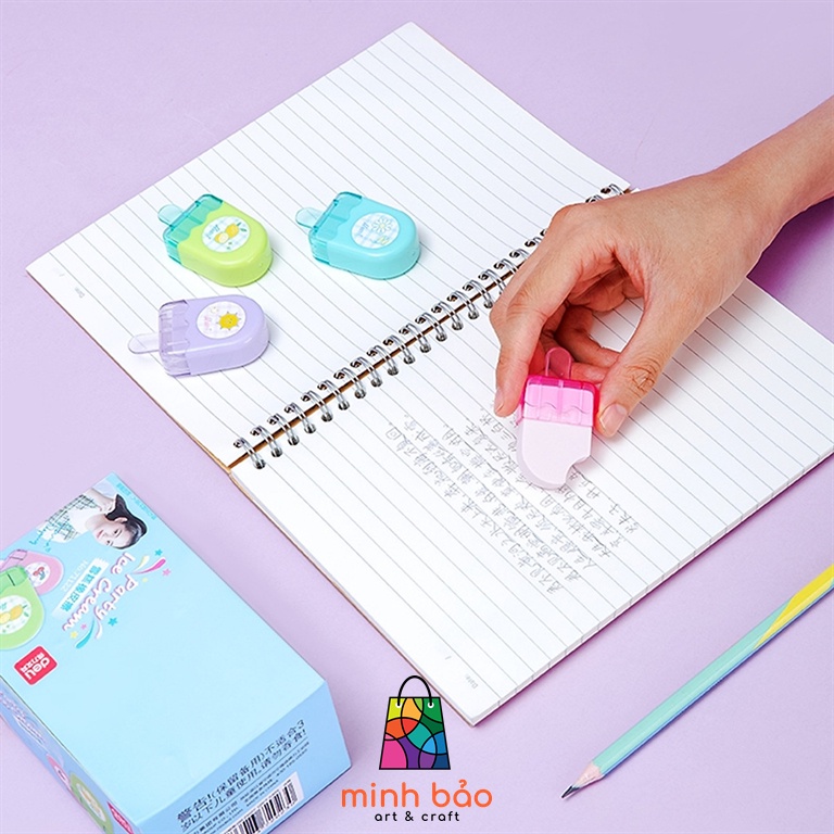 TẨY HÌNH QUE KEM DELI 71122 (GIAO NGẪU NHIÊN)