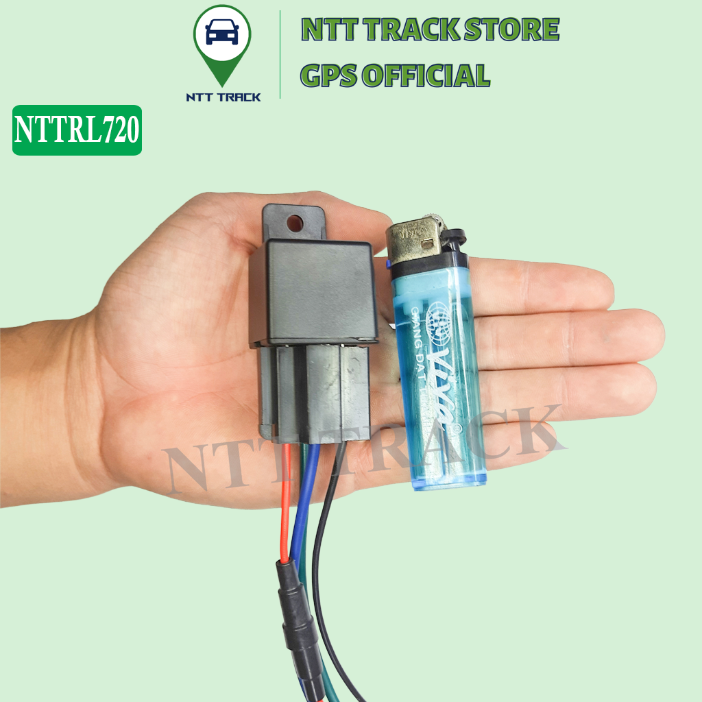 Định Vị NTTRL720 Xem Vị Trí Xe Trên Điện Thoại