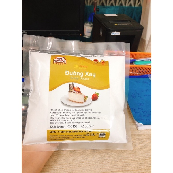 Đường xay làm bánh Icing Suger - Đường xay