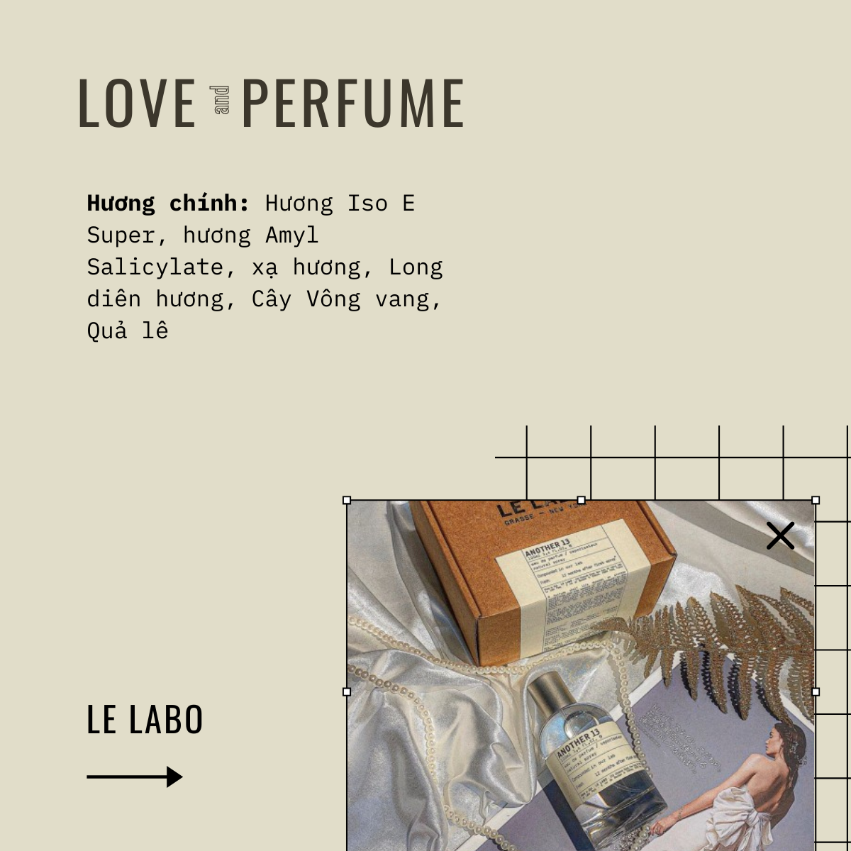 [Chính Hãng] Mẫu nước hoa nam Le Labo Another 13 EDP (10ml)
