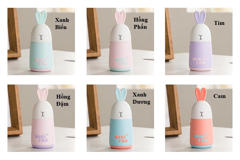 Quạt mini tay thỏ siêu Cute