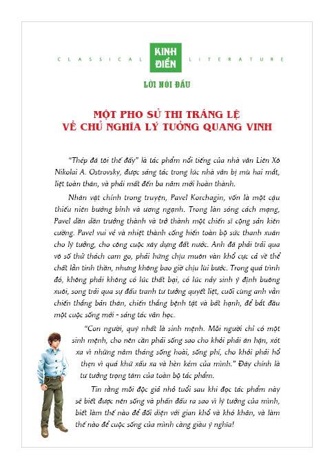 Thép đã tôi thế đấy