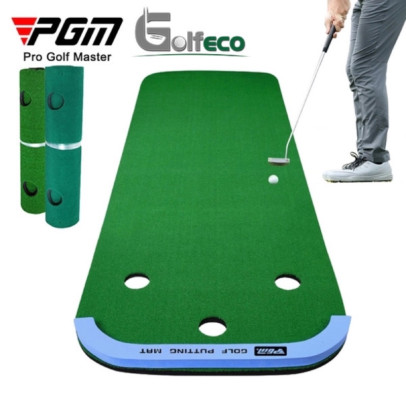 Thảm putting golf - thảm tập putting 3 lỗ