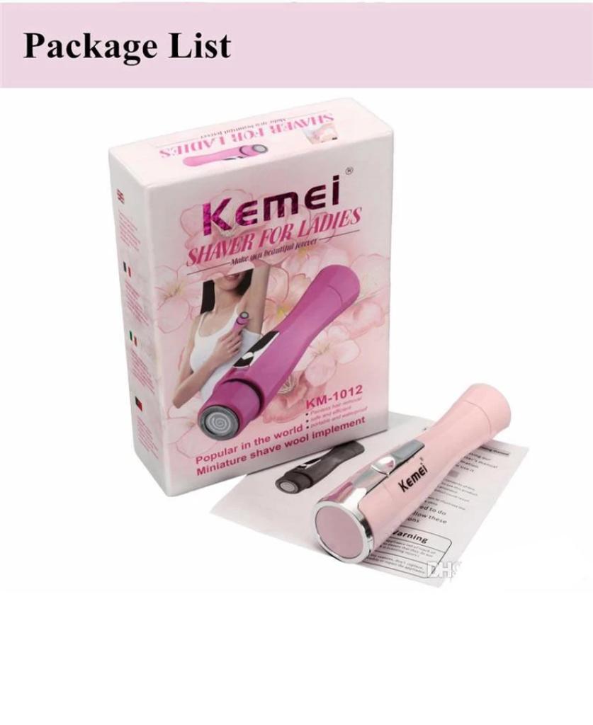 [HCM]Máy Cạo Lông Triệt Lông Nách Mini Kemei KM - 1012