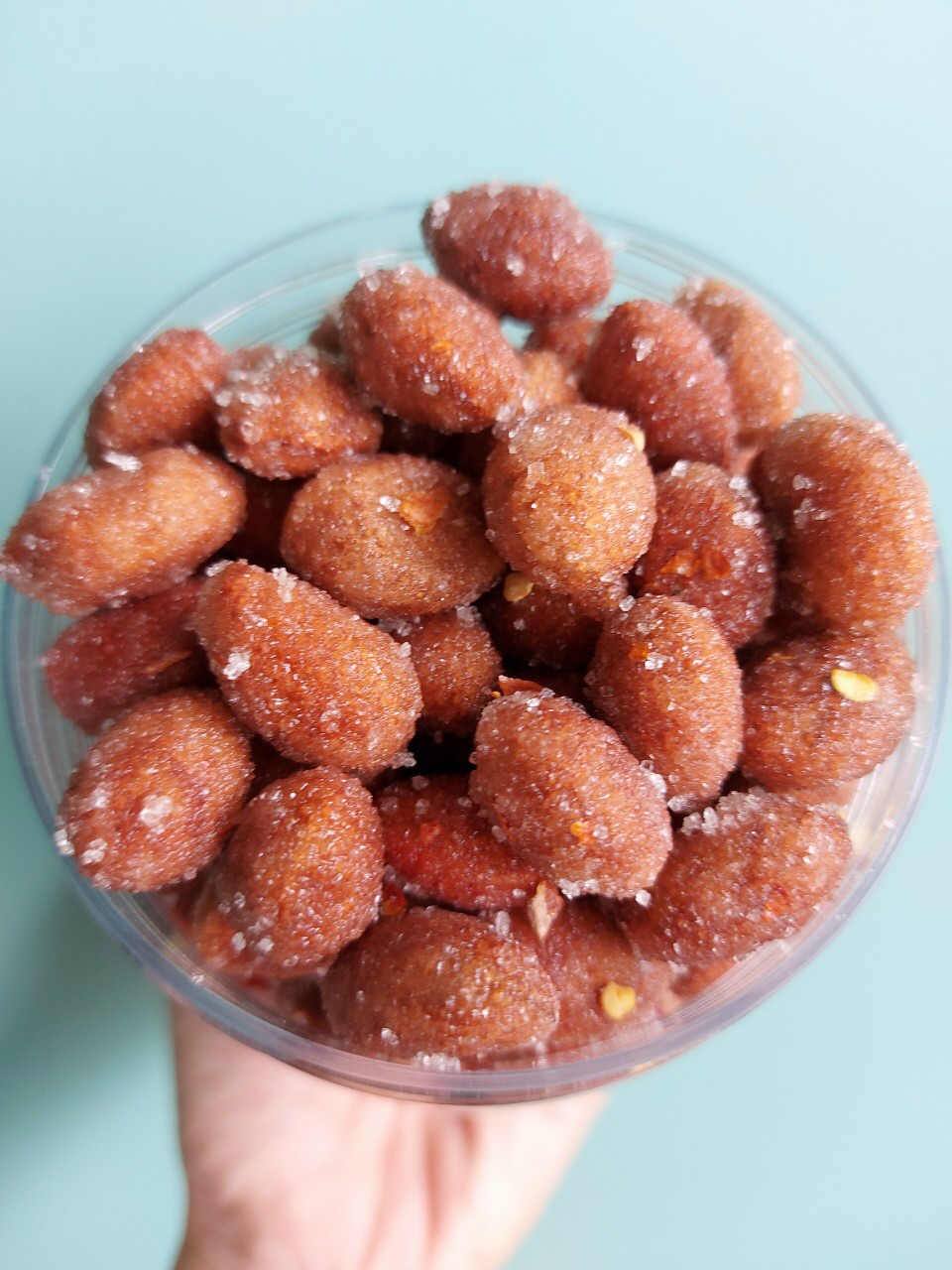 Say lắc muối ớt