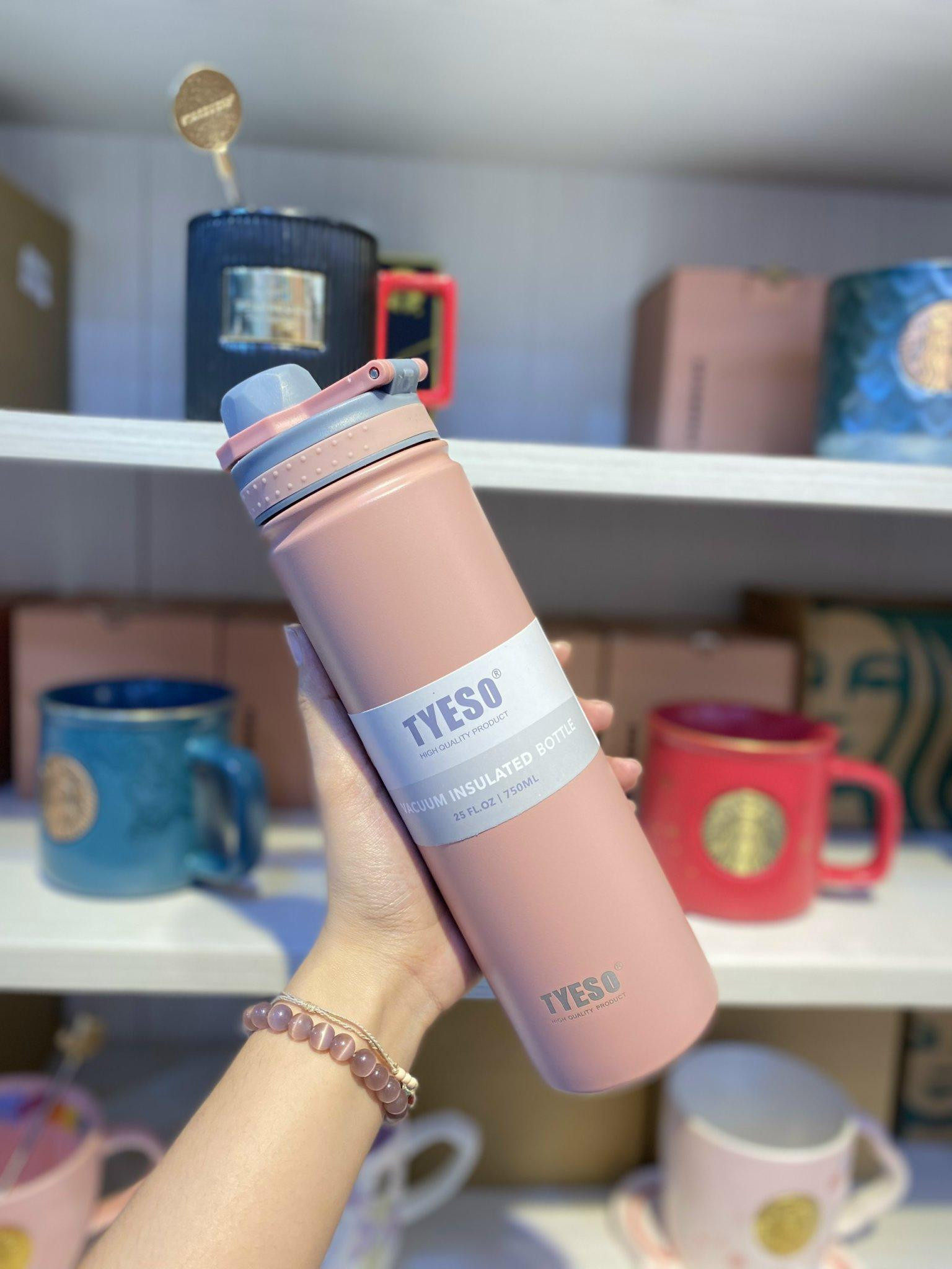 Bình giữ nhiệt tyeso inox 304 750ml b327